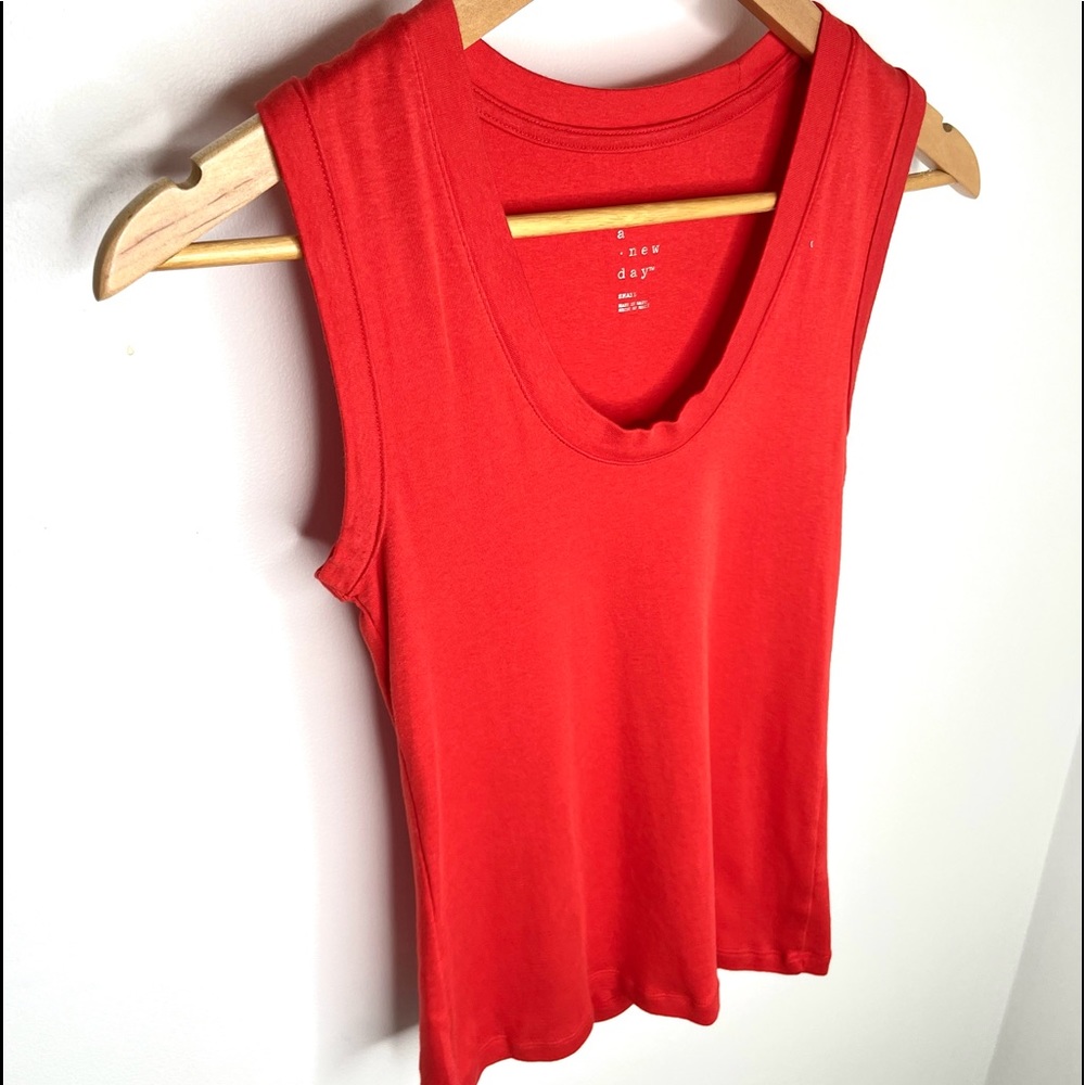 Red Tank Top - Picture 3 of 5